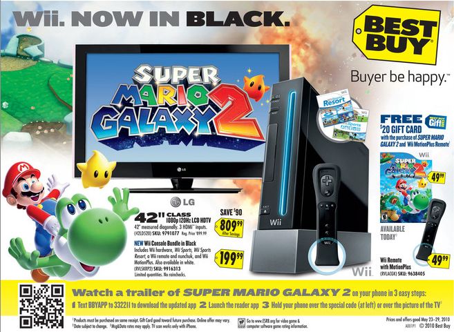 Best Buy 5/23/2010 Ad with QR Code